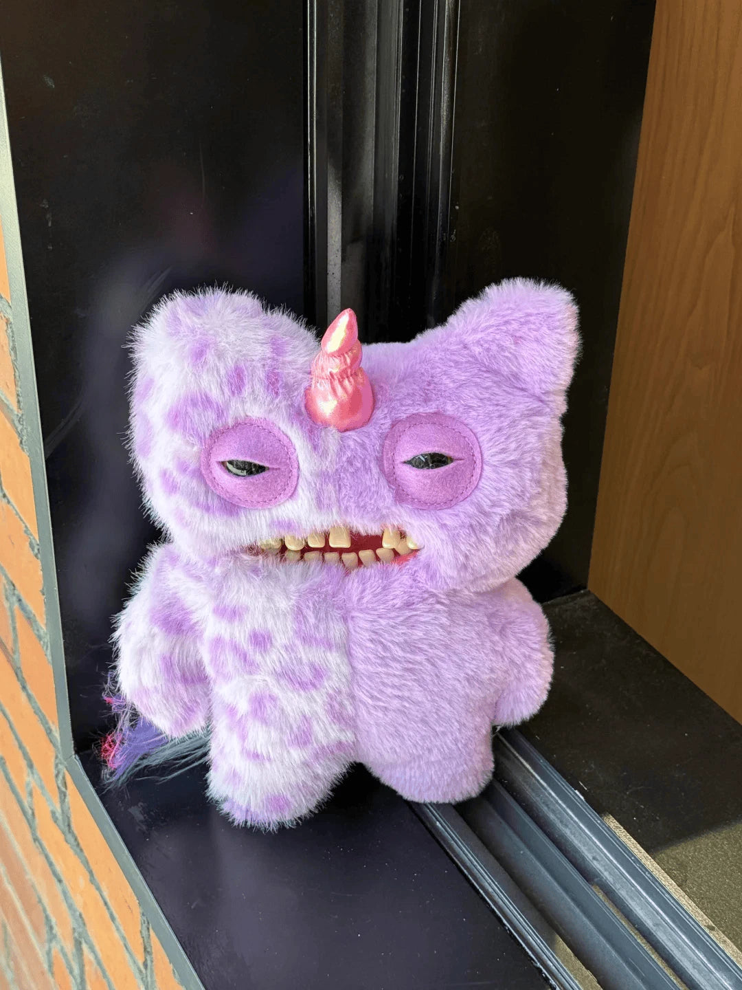 In Stock Authentic Fuggler Fugglercorns Unicorn Screech Plush Toy Doll 07FC0E-D4 - KOEEK