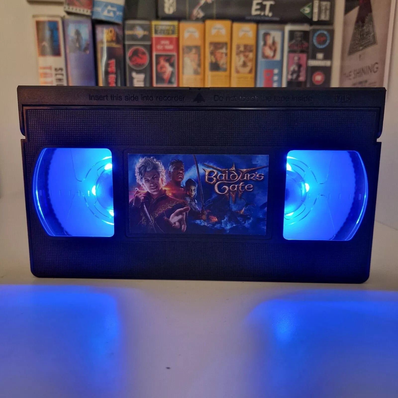 Gaming Designs LED VHS Video Tape Light Lamp Birthday Christmas Gift Idea Retro 07FC0E-D4 - KOEEK