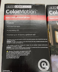 2 Sets Gemmy LightShow ColorMotion 24-Light Multi-Color Icicle LED String Light GEMMY - KOEEK