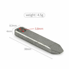 EDC Titanium Alloy Mini Pry Bar Crowbar Keychain Pendant Pocket Multi Tool 07FC0E-D4 - KOEEK