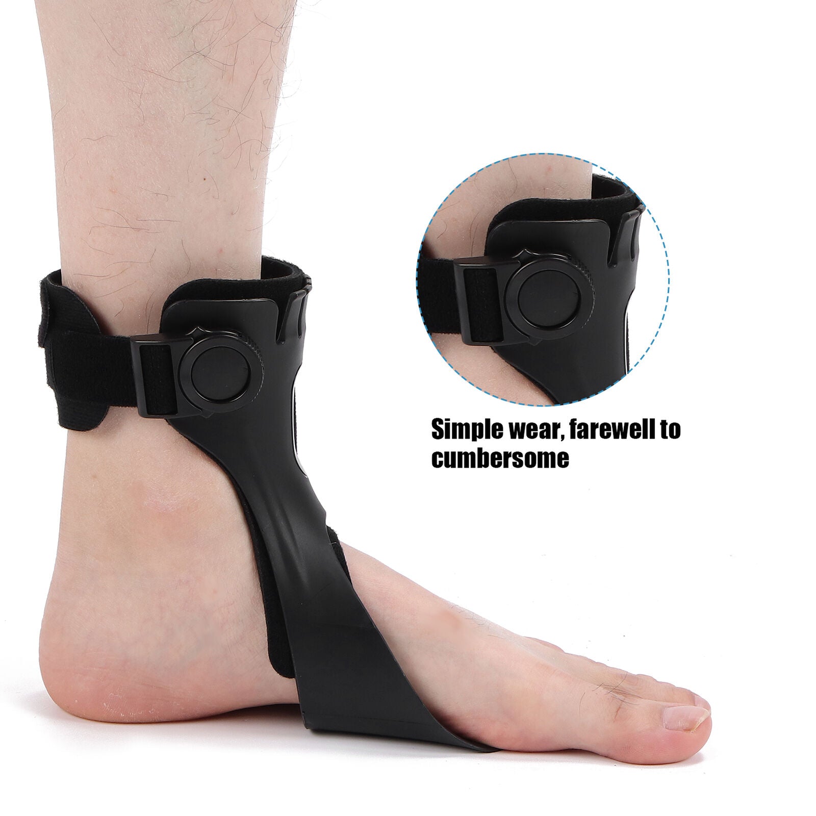 new Drop Foot Brace Orthosis Light Balance Foot Drop Orthosis For Hemiplegia Str Cus koeek - KOEEK