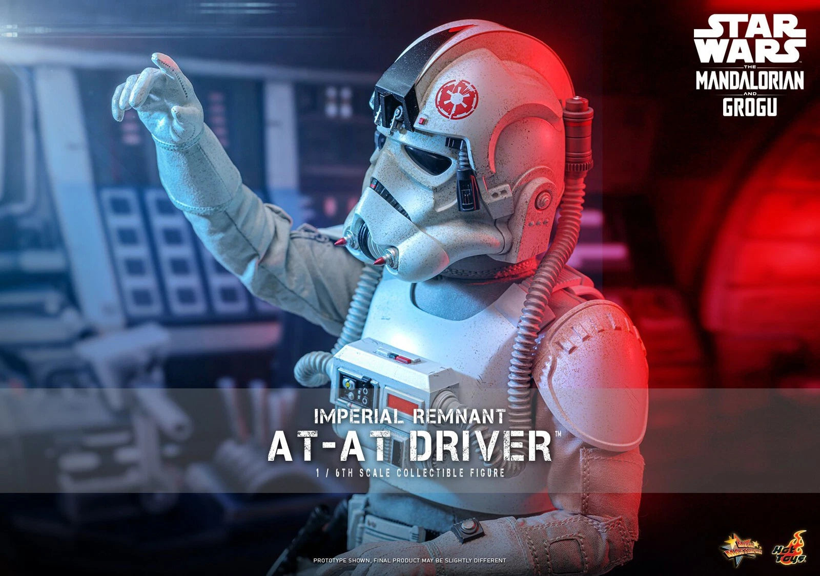 Hot Toys MMS845 1/6 Star Wars The Mandalorian Imperial AT-AT Driver Figure HOT_TOYS - KOEEK