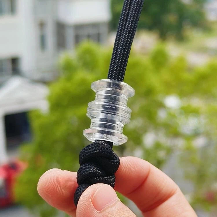 EDC Resin Knife Lanyard Bead Necklace Paracord Pendant Bracelet Making Bead DIY 07FC0E-D4 - KOEEK