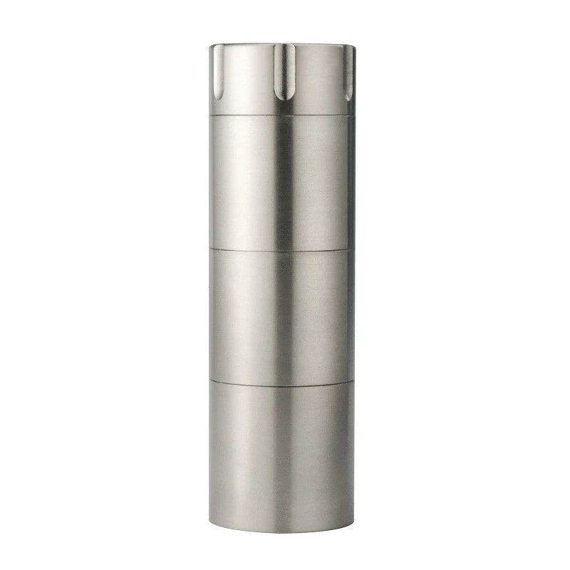 Pure Titanium Pill Holder Case Container Organizer Waterproof Portable EDC Gift 07FC0E-D4 - KOEEK