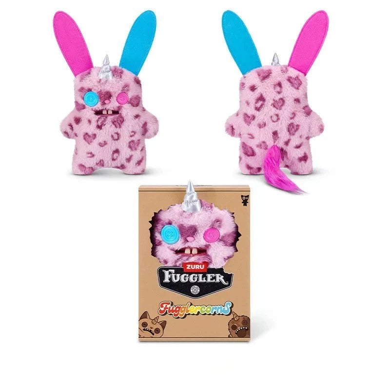 Fuggler Unicorn Plush Doll Fugglercorns Series Plush Toy  - Long-Eared Rabbit FUGGLER - KOEEK