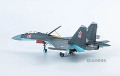 1/72 Scale Russian Sukhoi Su-35 Super Flanker Aircraft Metal Gray Model 07FC0E-D4 - KOEEK