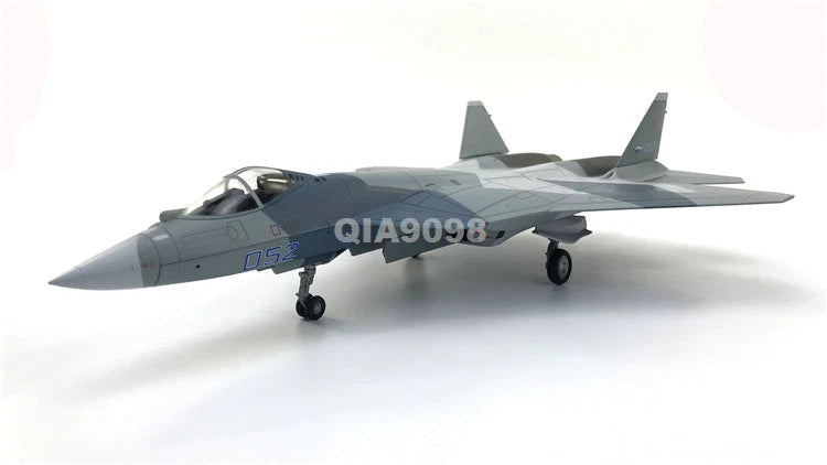 1/72 Scale Russian Sukhoi Su-57 Stealth Fighter Aircraft Diecast Metal Model 07FC0E-D4 - KOEEK