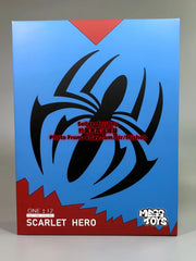 Hot- Mess Toys Scarlet Hero Spider-Man Blue Suit 1/12 Action Figure US STOCK MESS_TOYS - KOEEK