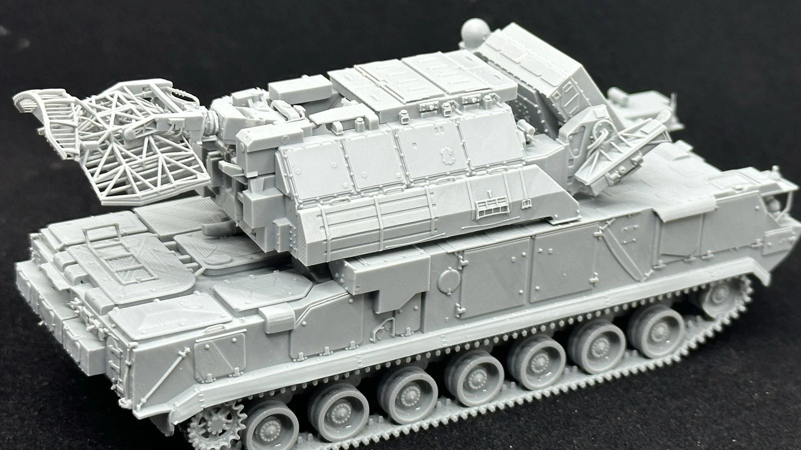 3D Printing1/72 9K331 Tor-M1 Self-Propelled Air Defense Missile System Model Kit 07FC0E-D4 - KOEEK