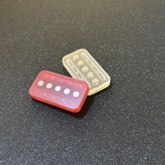 Three Layer PEI Haptic Slider Transparent Amber Fidget Slider EDC Fidget Toys 07FC0E-D4 - KOEEK
