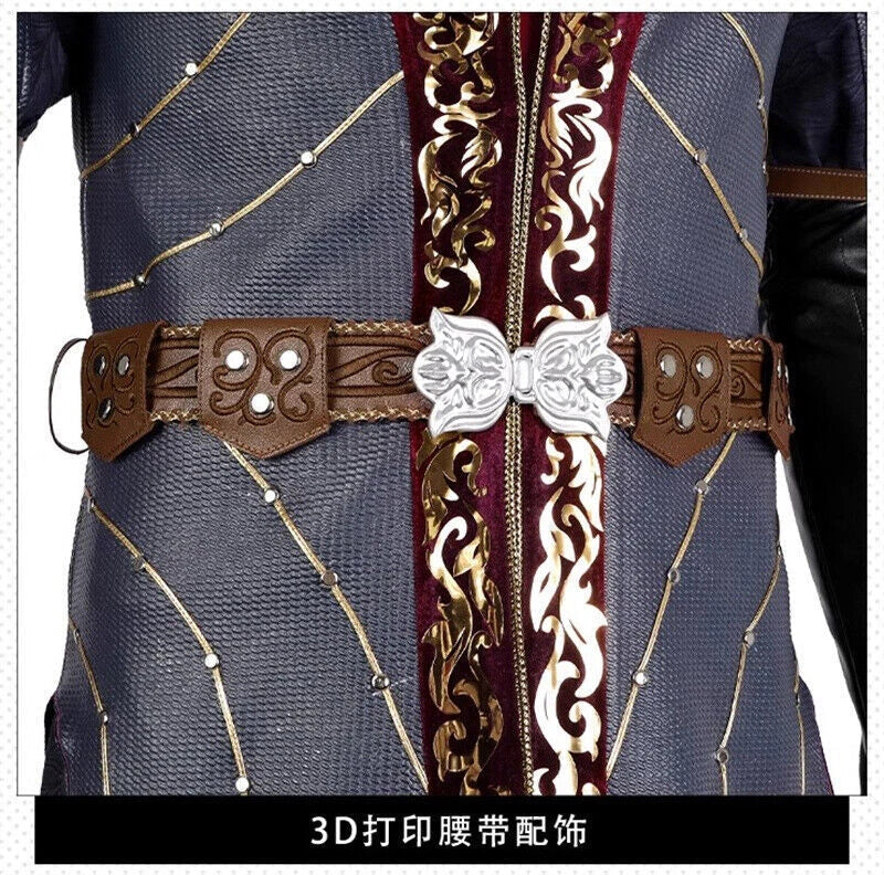 Baldur's Gate 3 Astarion Cosplay Carnival Outfits Middle Ages Game Costumes Suit 07FC0E-D4 - KOEEK