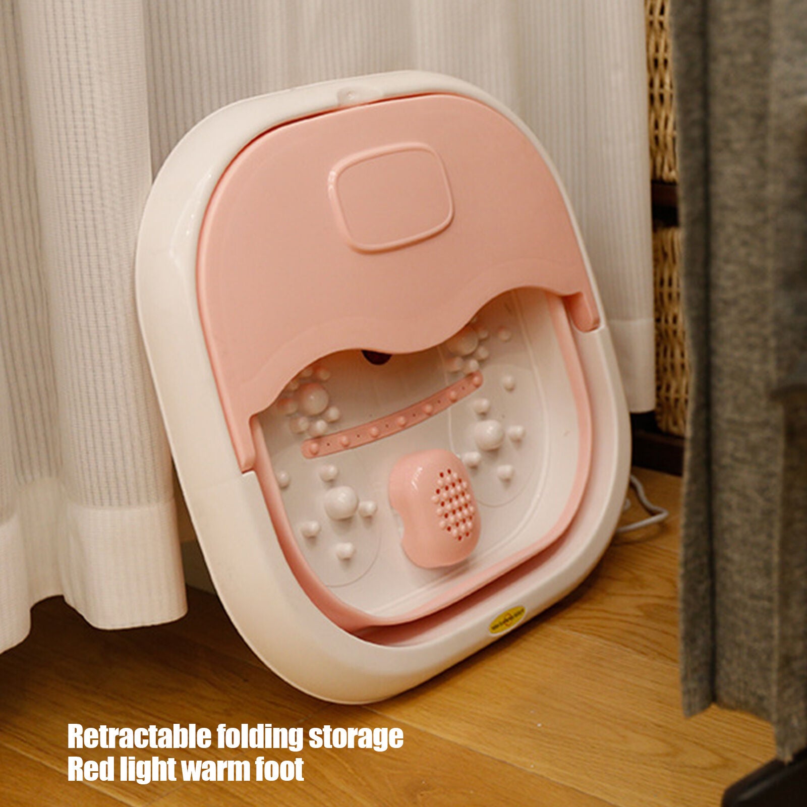 new Bath Massager Therapy Constant Bath Machine (8128C)(Pink EU Plug) HGF koeek - KOEEK