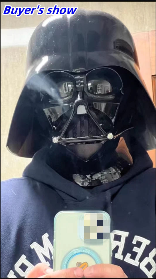 HCMY Star Wars The Black Series Darth Vader Variable Voice 1/1 Helmet Headwear 07FC0E-D4 - KOEEK