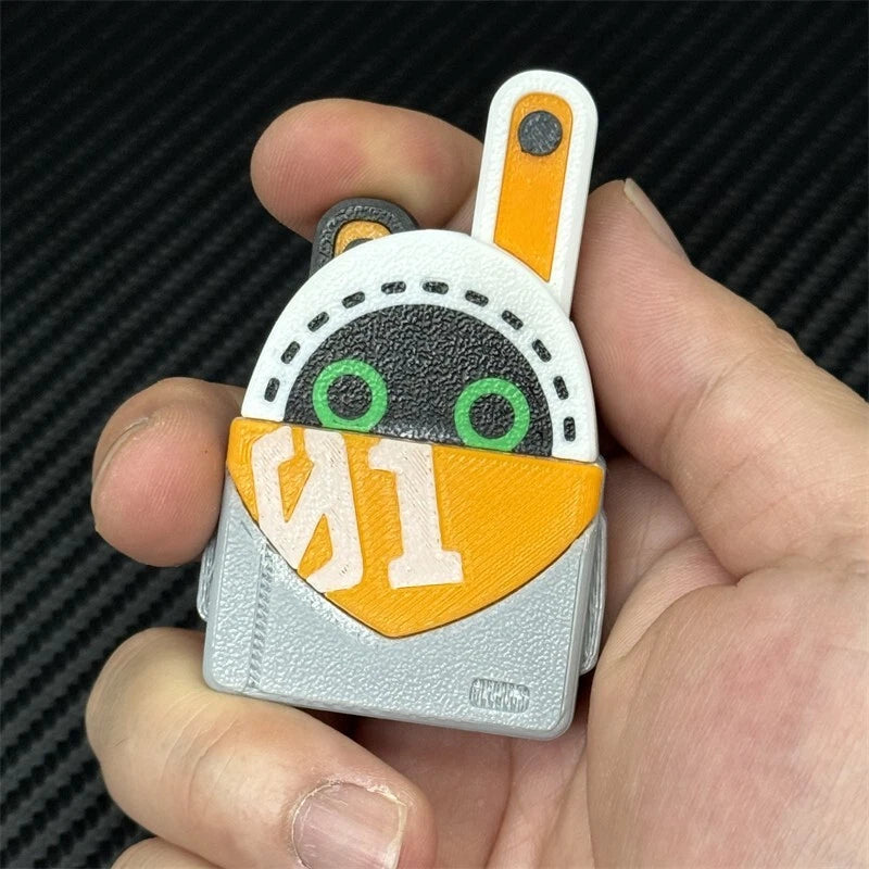 Future 01 Rabbit EDC Fidget Toy Creative Plastic Fidget Slider Stress Relief 07FC0E-D4 - KOEEK