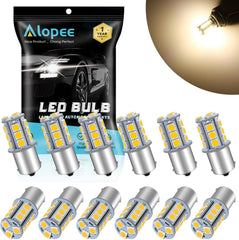 new Alopee 1141 LED Bulb RV Light Bulbs Interior 12V Warm White 1156 ALOPEE - KOEEK