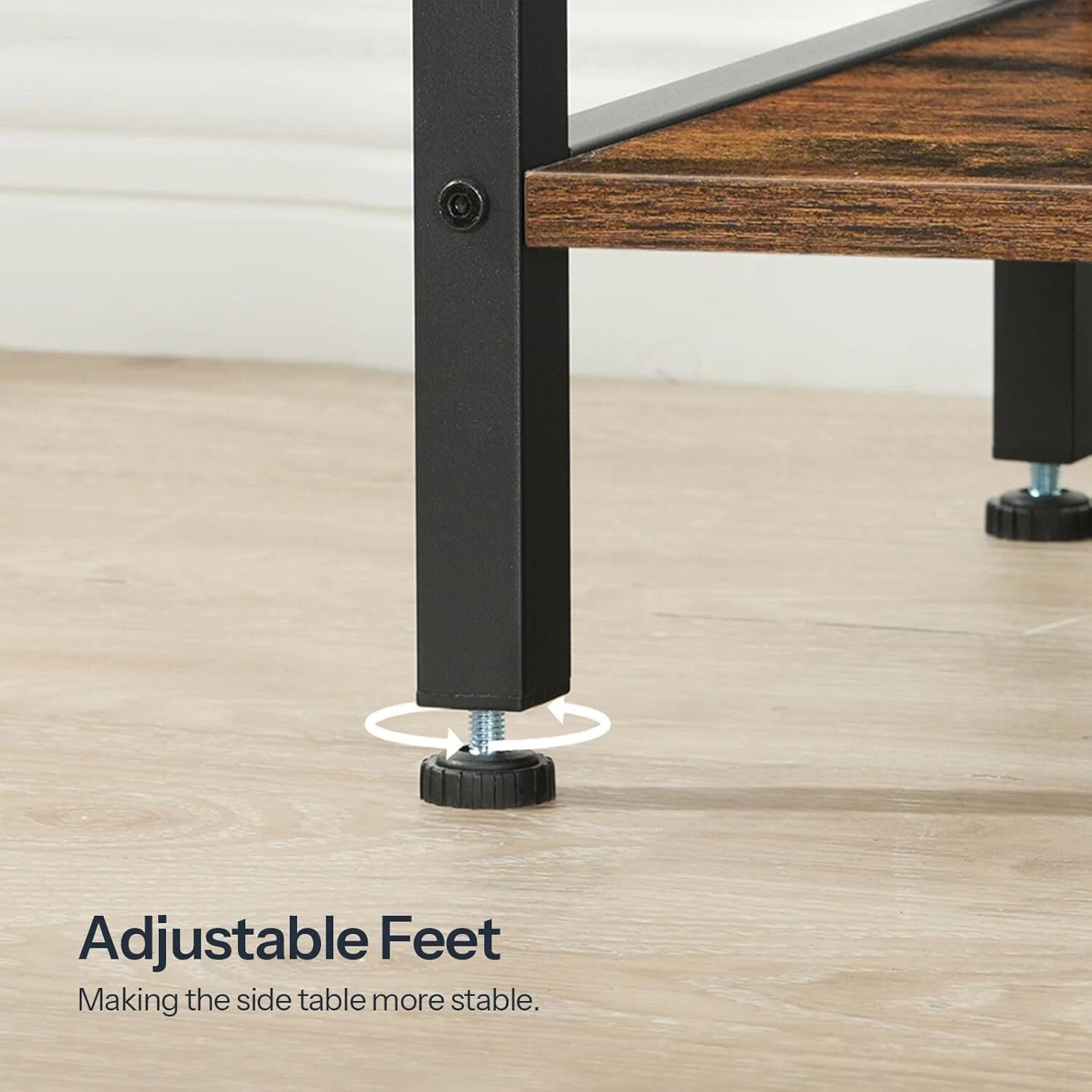 Wedge Side Table,Recliner with Storage Wedge Side Table,Triangular Accent Table 07FC0E-D4 - KOEEK