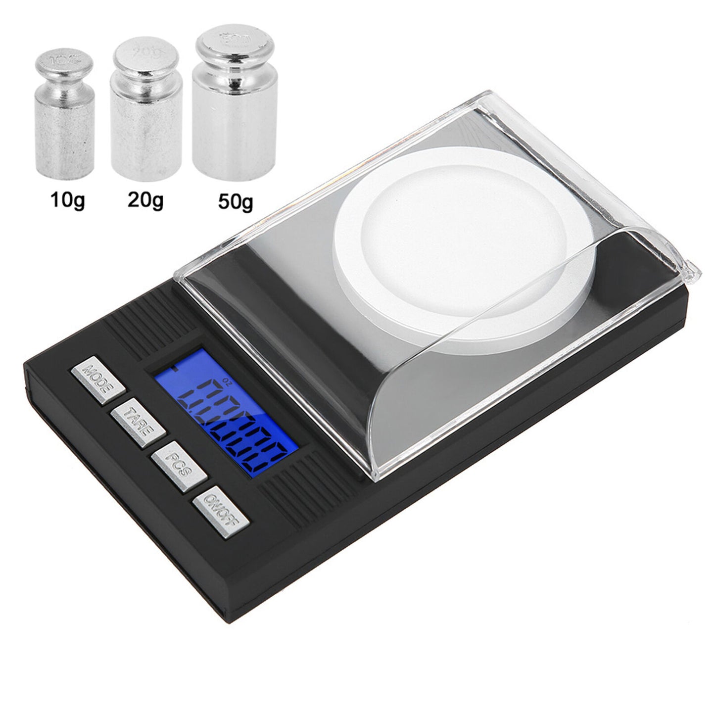 new Mini Portable High Accuracy 0.001g Pocket Jewelry Scale With LED Digital Display koeek - KOEEK