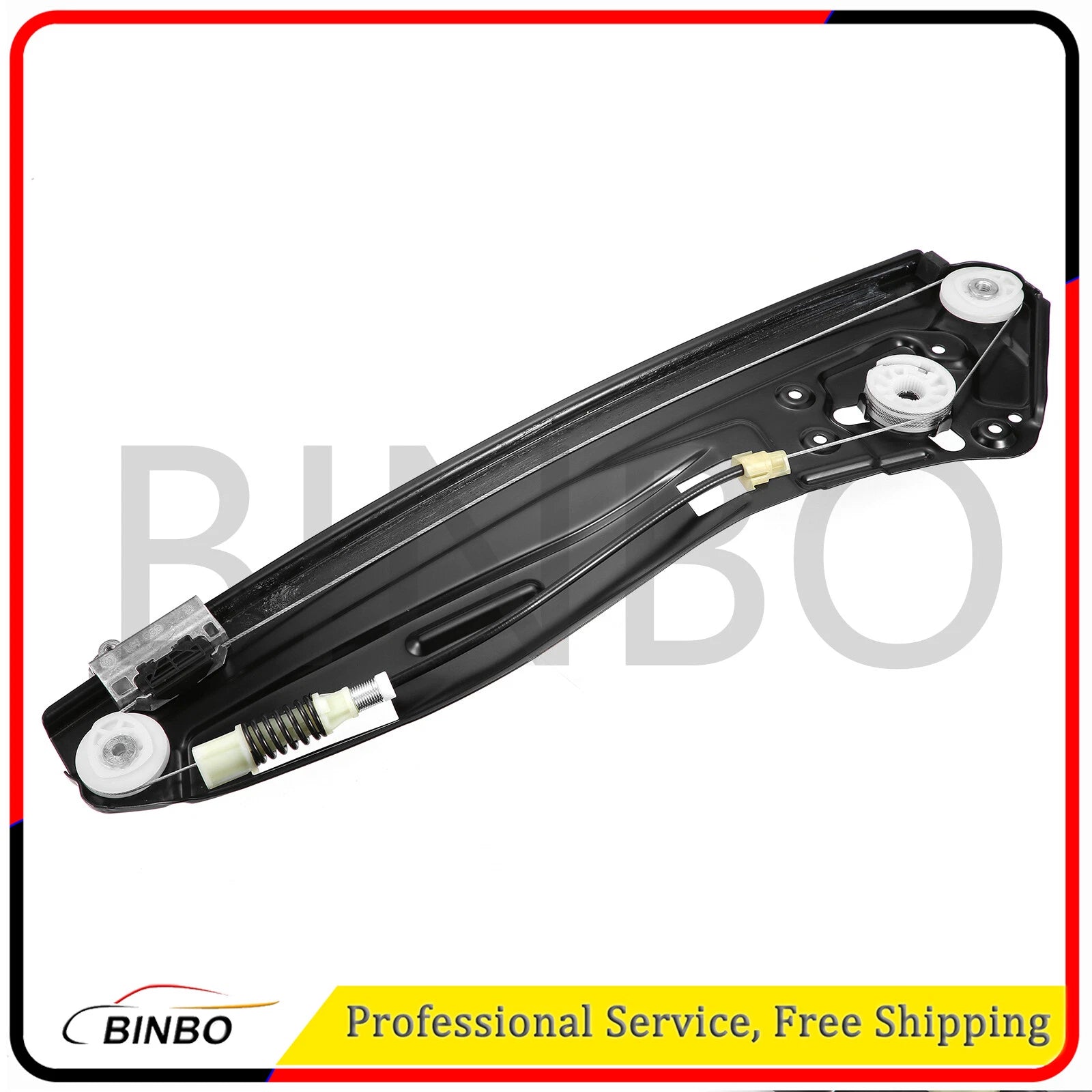 For BMW 745i 760Li 760i 750i 750Li Alpina B7 Rear Left Window Regulator 07FC0E-D4 - KOEEK