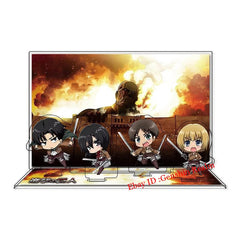 Anime Attack on Titan Mikasa Deluxe Acrylic Desktop Stand Figure Collection 07FC0E-D4 - KOEEK