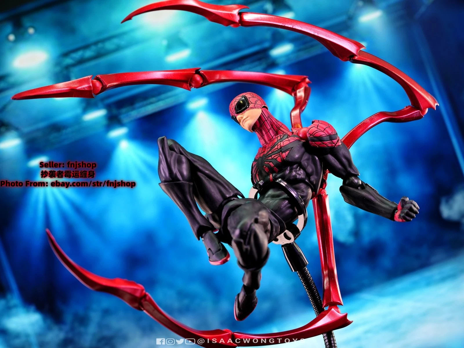 In Stock CT Toys Mess Toys Superior Spiderman Octopus Spider Action Figure Boxed MESS_TOYS - KOEEK