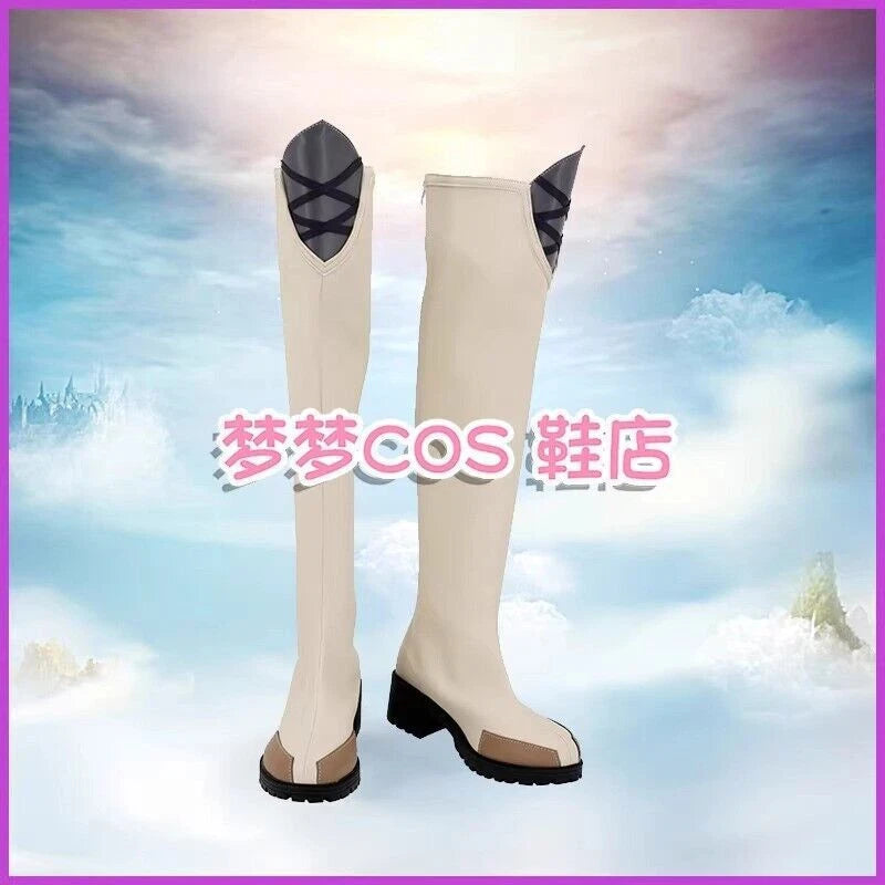 Mushoku Tensei：Jobless Reincarnation Roxy Cartoon Cosplay Shoes Boot Halloween 07FC0E-D4 - KOEEK