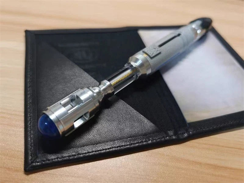 Doctor Who 10th NAWYA Replica Metal LED Sonic Screwdriver Scalable Prop Gift 07FC0E-D4 - KOEEK