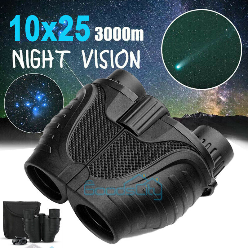 ny 10X25 kikkert Day Night Vision Autofokus High Power Waterproof+ Bag