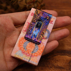 Tiremet EDC Titanium Money Clip Wallet Credit Card Double Point Clip Holder Tool TIREMET - KOEEK