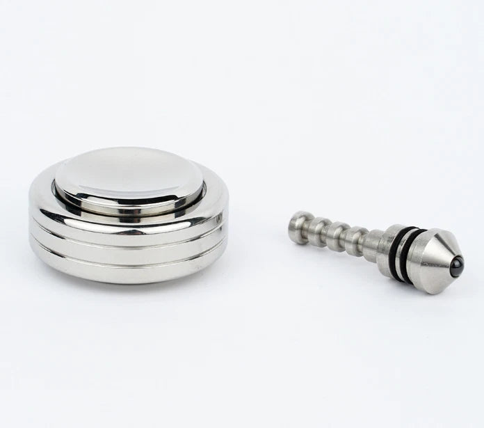 Stainless Steel Hand Twisting Spinning Top Toy Gyro Multi-function Gyroscope 07FC0E-D4 - KOEEK