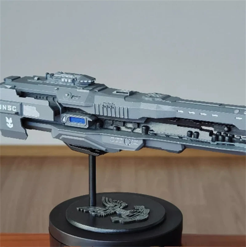 Halo 4 UNSC Resin sci-fi Spaceship Model Resin Spacecraft Handmade Figure Toy 07FC0E-D4 - KOEEK