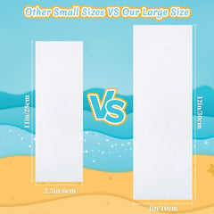 new 100 Ice Candy Plastic Bags - 4x12 Bolsas para bolis de hielo One Size, Clear 07FC0E-D4 - KOEEK
