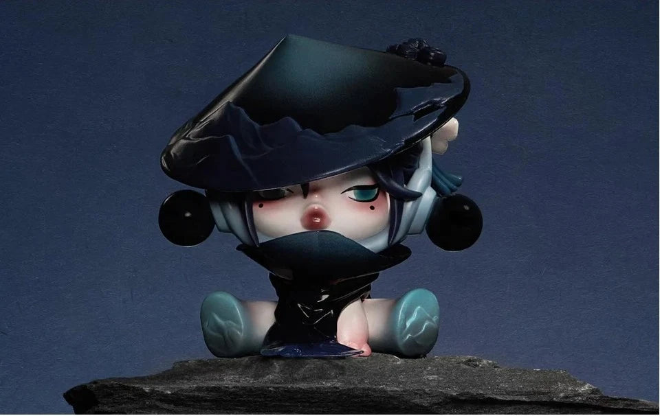 OFFICIAL Skullpanda Ink Plum Blossom Series Blind Box Figure Figures Authentic 07FC0E-D4 - KOEEK