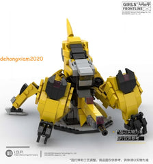 【Girls' Frontline】Manticore Building Game Assembly Toy PVC Xmas Gift 15cm Gift 07FC0E-D4 - KOEEK
