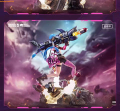 1/6 Official League of Legends Jinx Vi Scale Figure Statue Model Collectible Toy LEAGUE_OF_LEGENDS - KOEEK