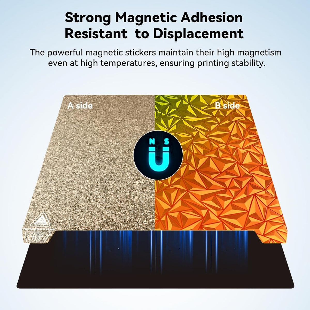 new Ender 3 /Pro/V2/Neo PEO PEI Build Plate,Magnetic Print Bed,Holographic... 07FC0E-D4 - KOEEK