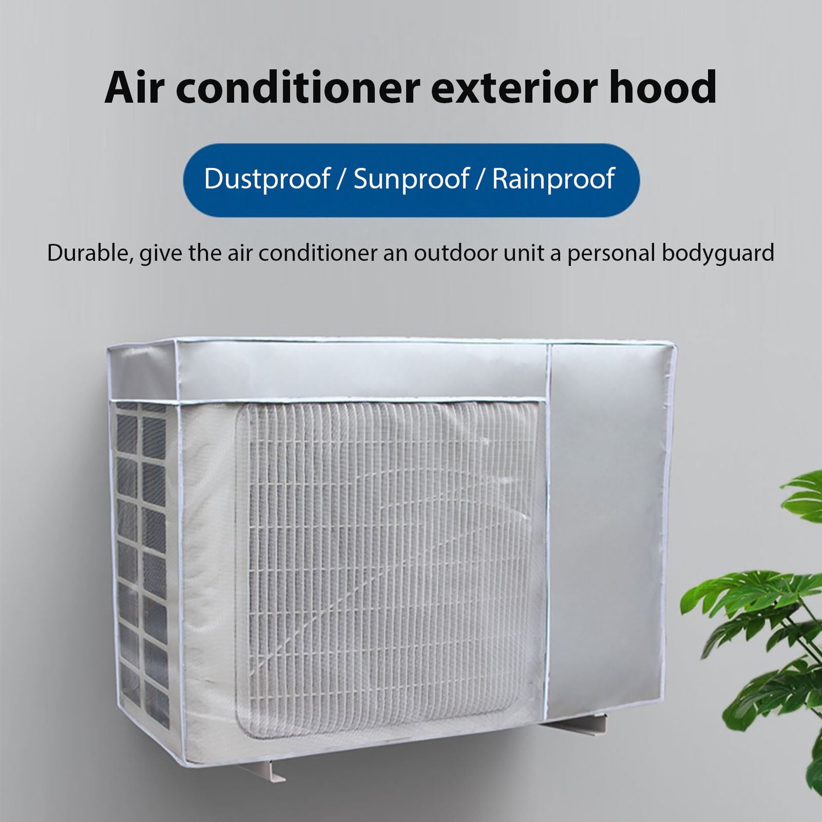 new AC Covers For Outside Ac Unit Cover Waterproof Air Conditioner Protection Covers koeek - KOEEK