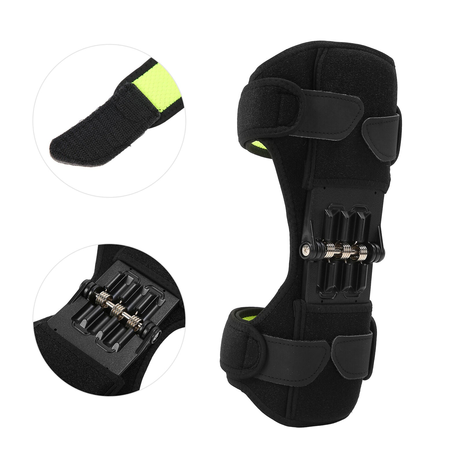 new Knee Booster Green Strap Spring Assisted Mountaineering Knee Patella Booster HGF koeek - KOEEK