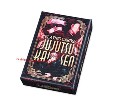 Jujutsu Kaisen Game Playing Cards Cosplay Poker Cards Table Game Cards Gift 07FC0E-D4 - KOEEK