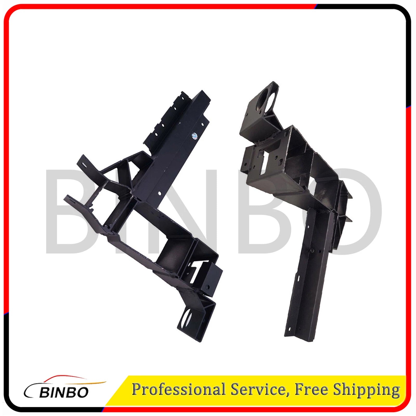 Radiator Core Support Bracket Front Left & Right for BMW F25 F26 51647210499 07FC0E-D4 - KOEEK