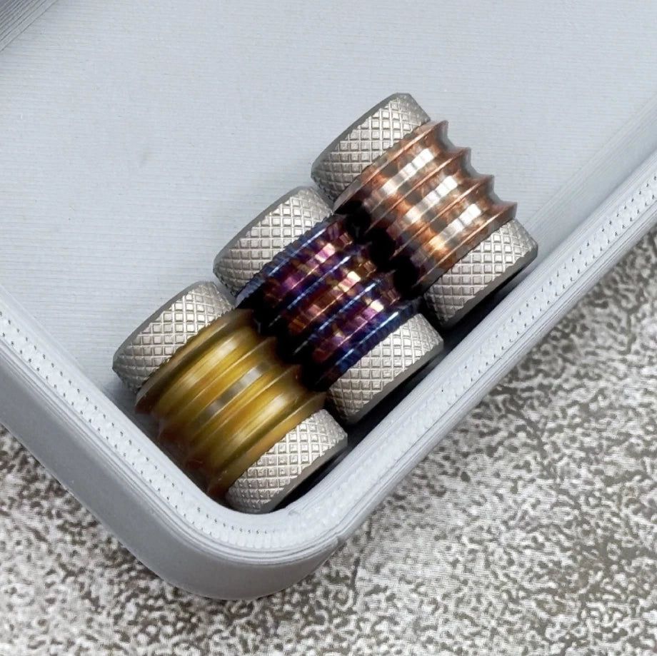 EDC Knife Lanyard Bead PEI Titanium Paracord Necklace Bracelet Making DIY Beads 07FC0E-D4 - KOEEK