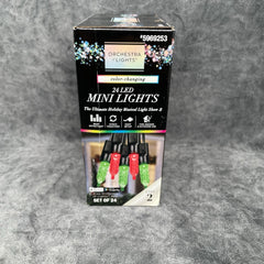 24 Gemmy Orchestra of Lights Color-Changing Faceted Mini LED Lights - GEMMY - KOEEK