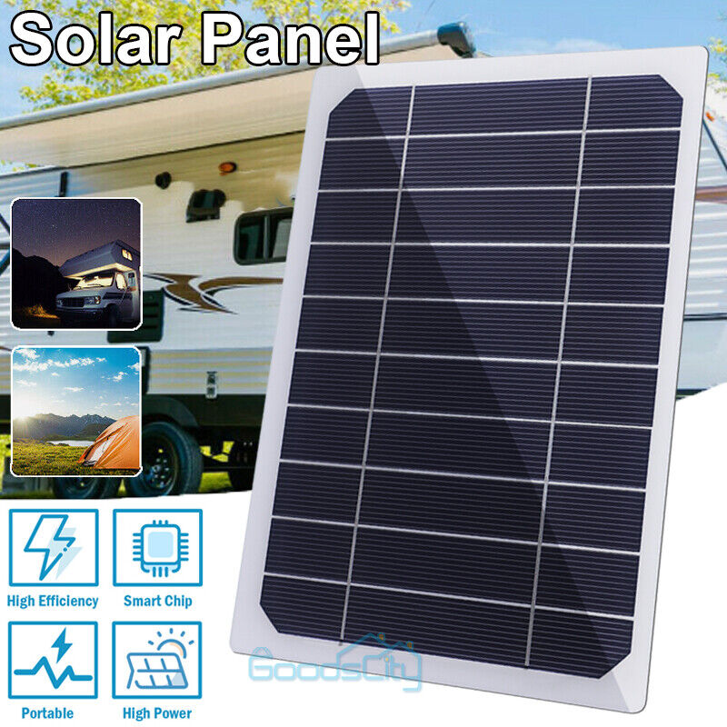 ny Solar Panel Portable PV Power Bank Outdoor Camping Vandring USB Telefonlader