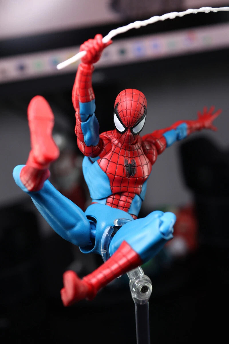 CT Toys MAFEX No.185 SPIDER-MAN CLASSIC COSTUME Ver. 1/12 Action Figure US STOCK 07FC0E-D4 - KOEEK