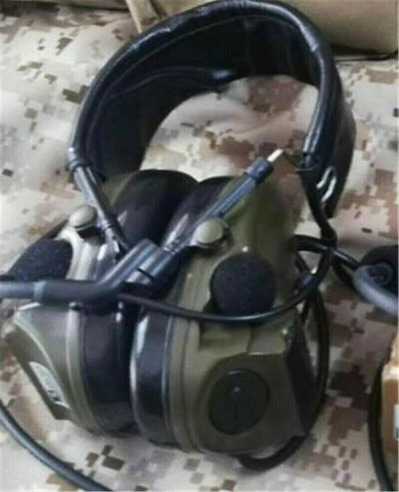 PELTOR Comtac III Headset Noise Reduction Headset For TCA PRC148 152 MBITR 07FC0E-D4 - KOEEK