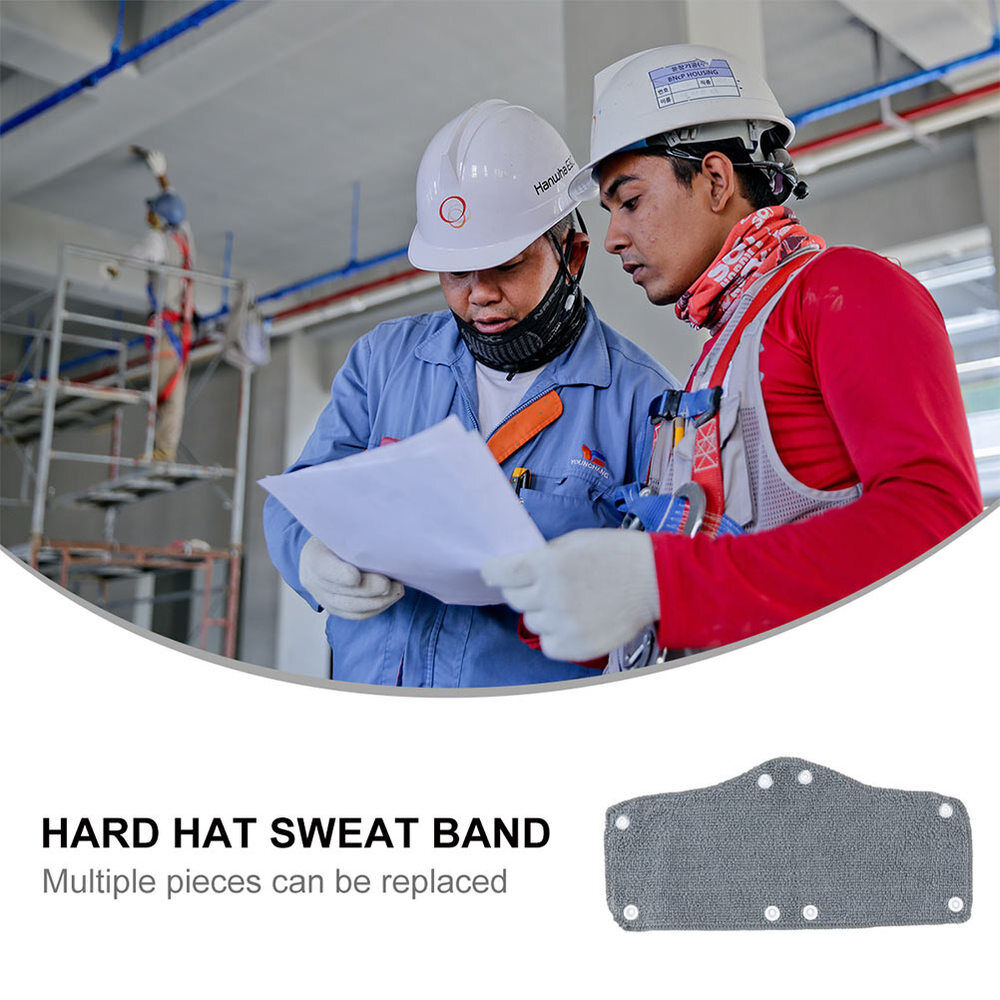 new hard hat sweat liner hard hat accessories Reusable Hard Hat Liner Washable koeek - KOEEK