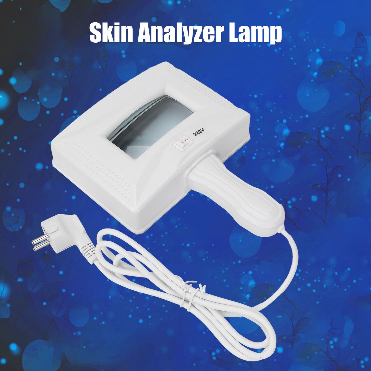 new Magnifying Analyzer Lamp Care UV Magnifying Test Machine Equipment EU Plug HGF koeek - KOEEK