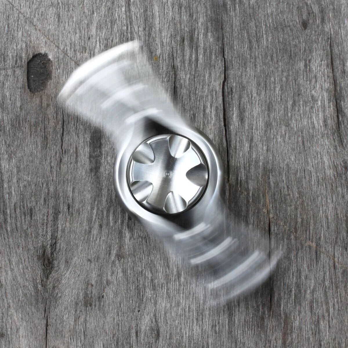 Pocket Haptic Toy Fidget Finger Spinner Stainless Steel PEI CNC Fine Carving EDC 07FC0E-D4 - KOEEK