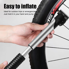 new Bicycle Mini Pump Portable Frame Pump Air Ball Pump Inflator, Basketball Pump koeek - KOEEK