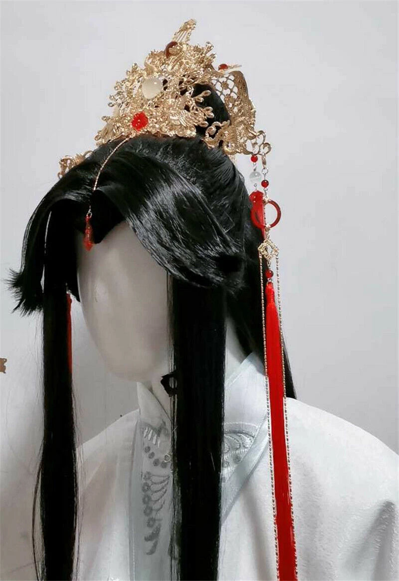 Tian Guan Ci Fu Xie Lian Cosplay Hair Accessories Headdress Hair Crown Stock 07FC0E-D4 - KOEEK