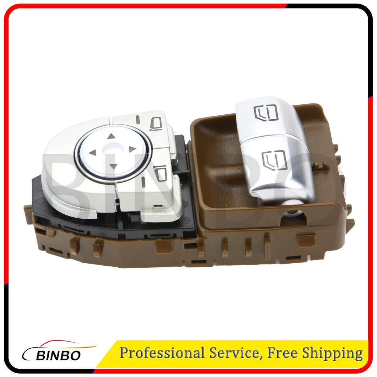 For Mercedes-Benz Window control switch W447 no vito mixto 2059050202 BROWN 07FC0E-D4 - KOEEK